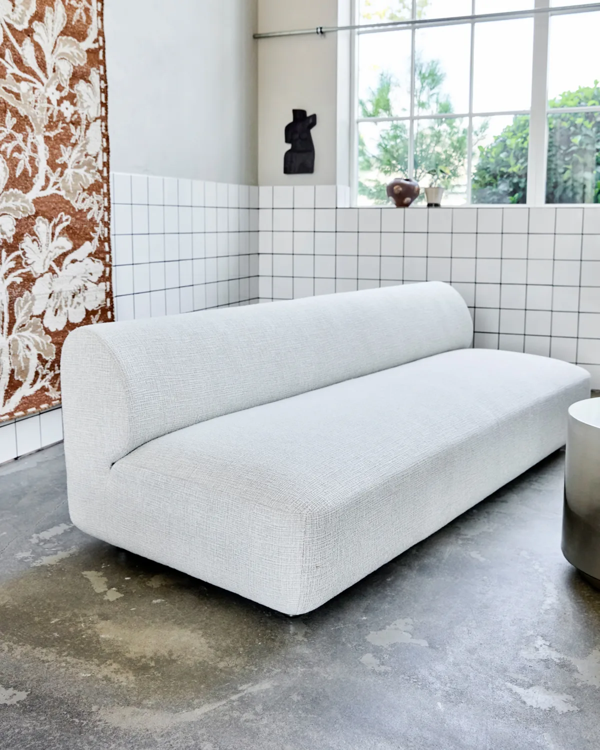 Feel soffa, Off-white, 225x95x75 cm House Doctor