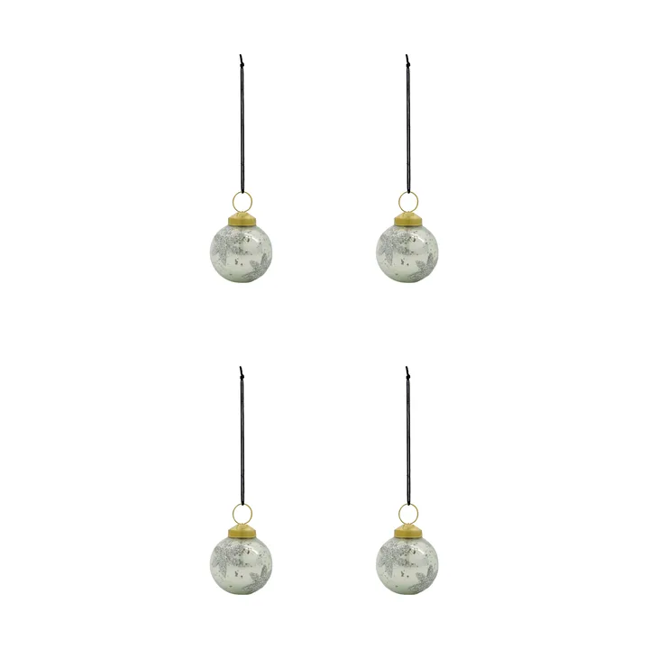 Fiore julgranskula 4-pack - Ljusblå - House Doctor