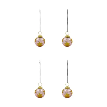 Fiore julgranskula 4-pack - Rosa - House Doctor
