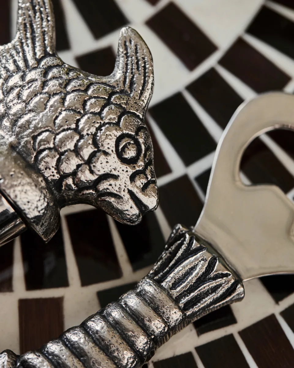 Fish barset 2 delar, Antiksilver House Doctor