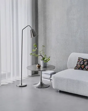 Flola lampskärm - Borstad silverfärg, Ø16x16 cm - House Doctor