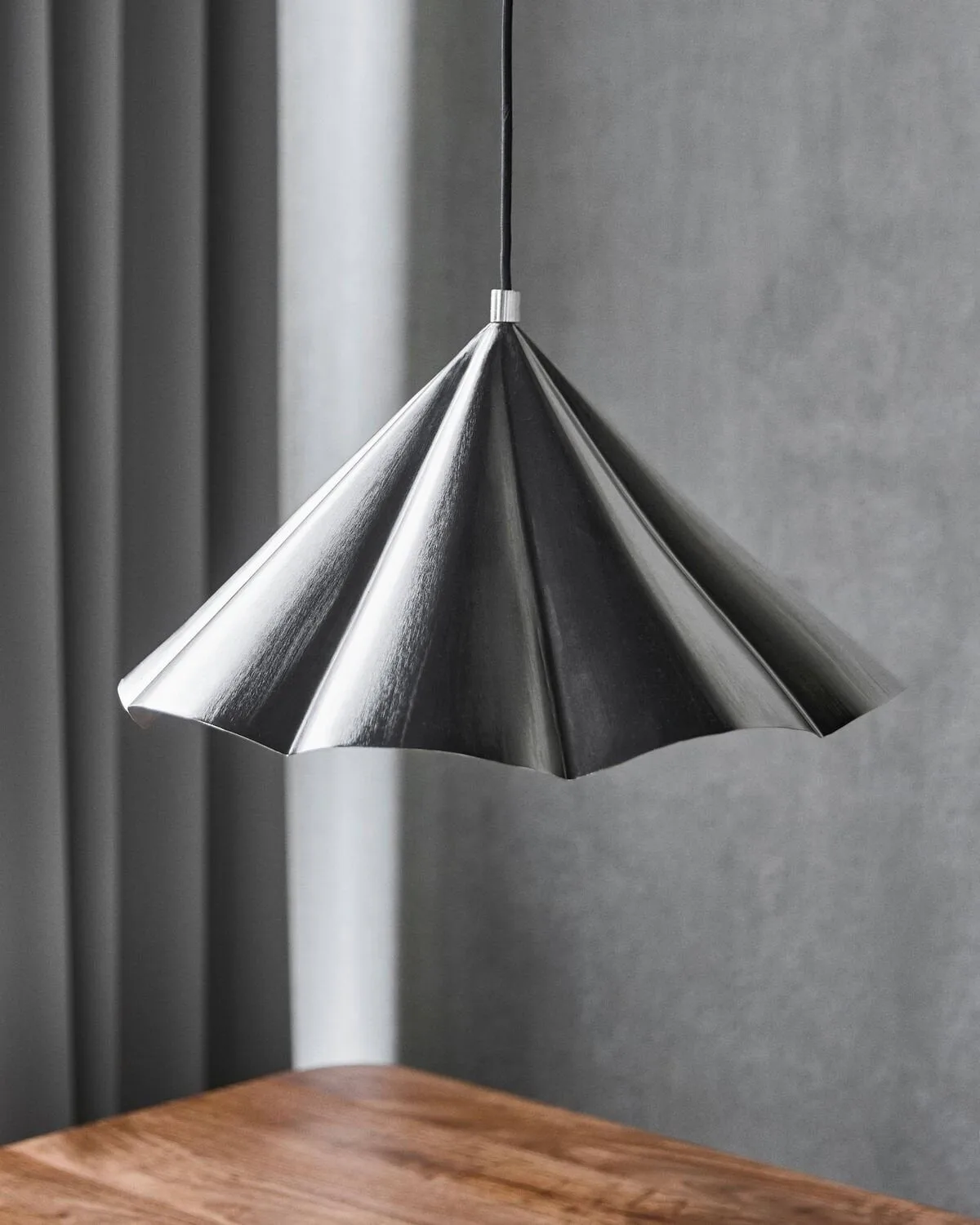 Flola pendel Ø50 cm, Borstad silverfärg House Doctor