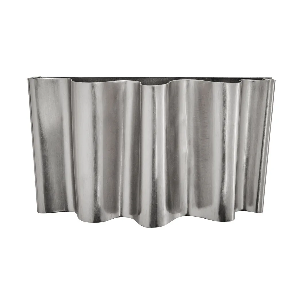 Flola vägglampa 19 cm, Borstad silverfärg House Doctor