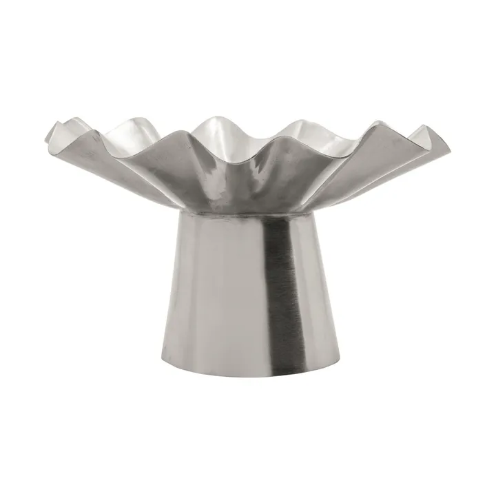 Flood dekorationsskål - Silver finish, Ø22x14 cm - House Doctor