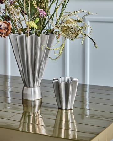 Flood vas 13 cm - Borstat silver - House Doctor