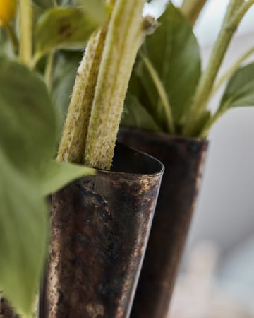Flood vas Ø23 cm - Antik brun - House Doctor