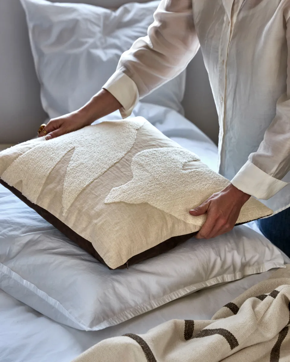 Fly kuddfodral 50x50 cm, Off-white House Doctor