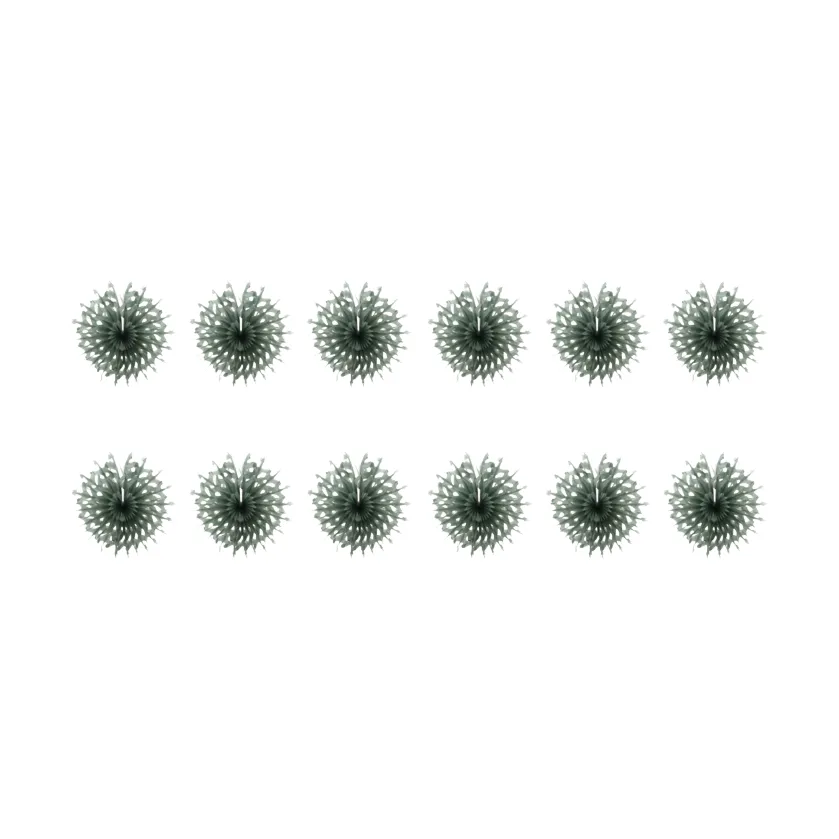 Fold pappersstjärnor 12-pack, Grön House Doctor