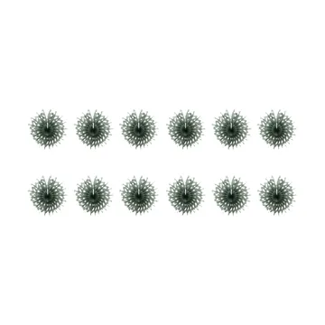 Fold pappersstjärnor 12-pack - Grön - House Doctor