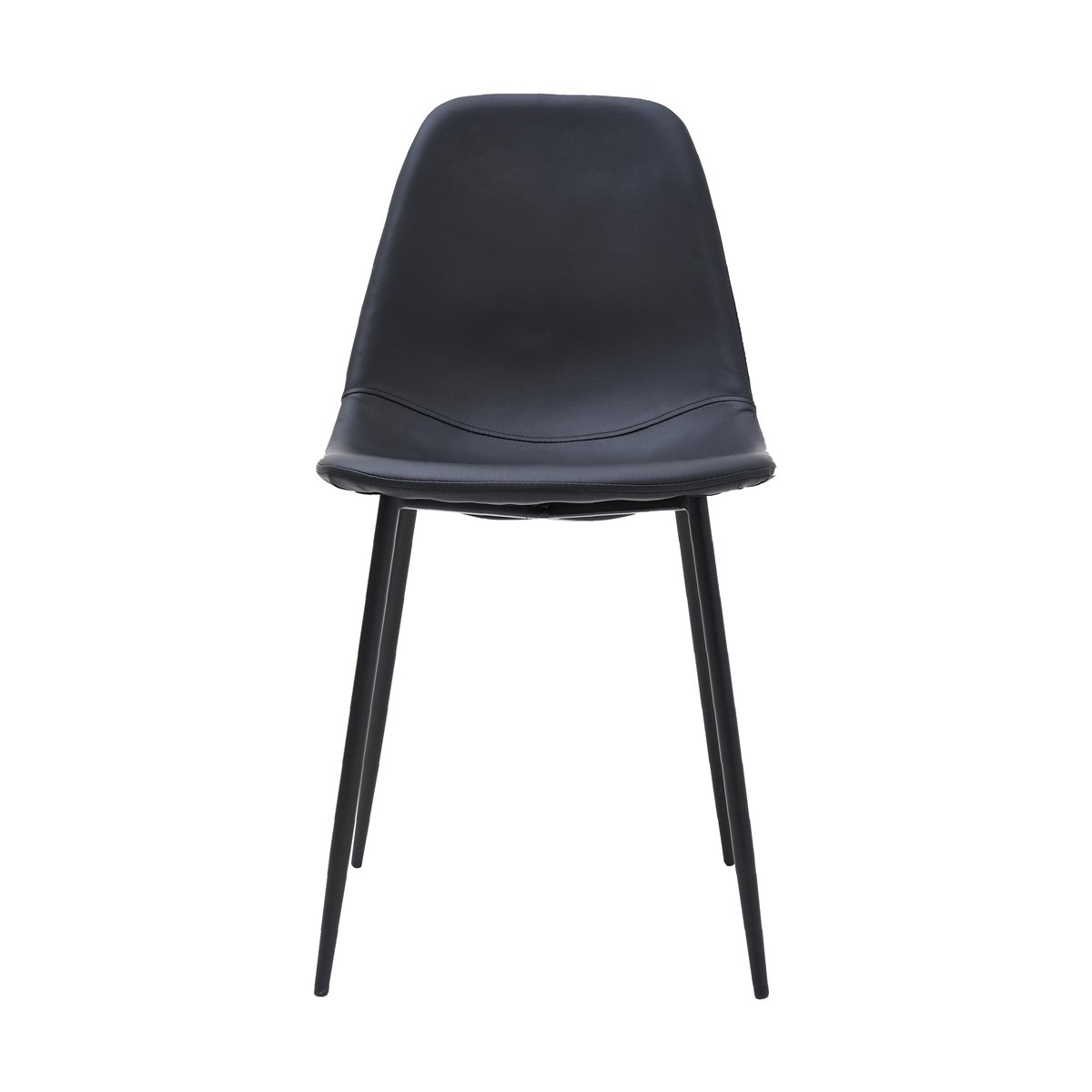 House Doctor Found stol konstläder Svart | Skandinavisk Design | Stolar | Svart