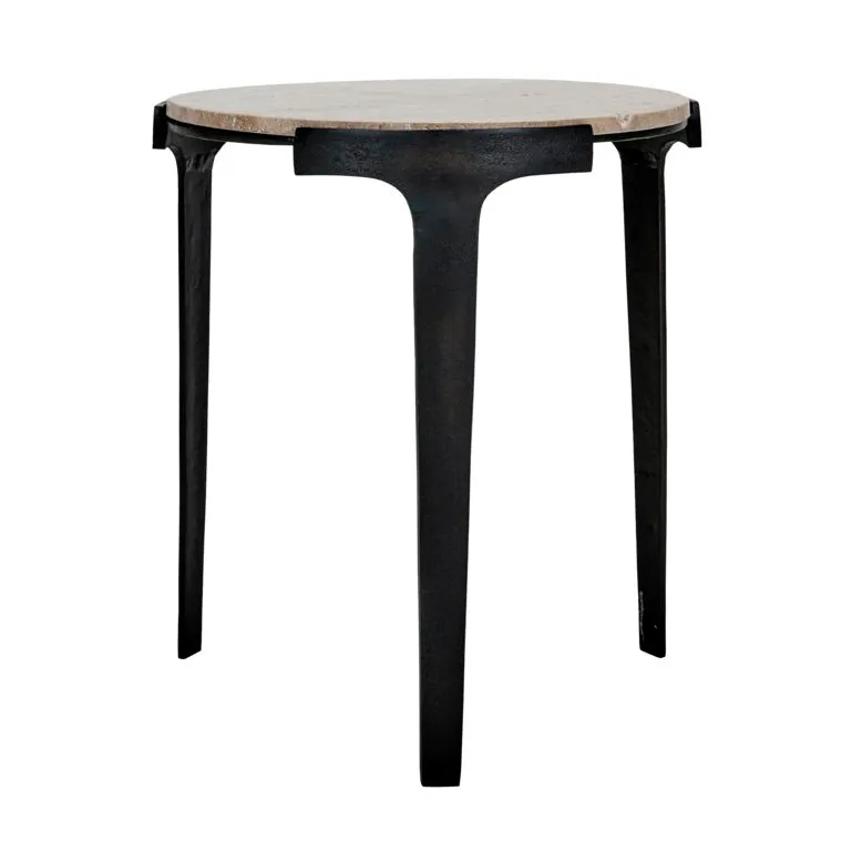 Fula soffbord Ø45 cm, Beige House Doctor