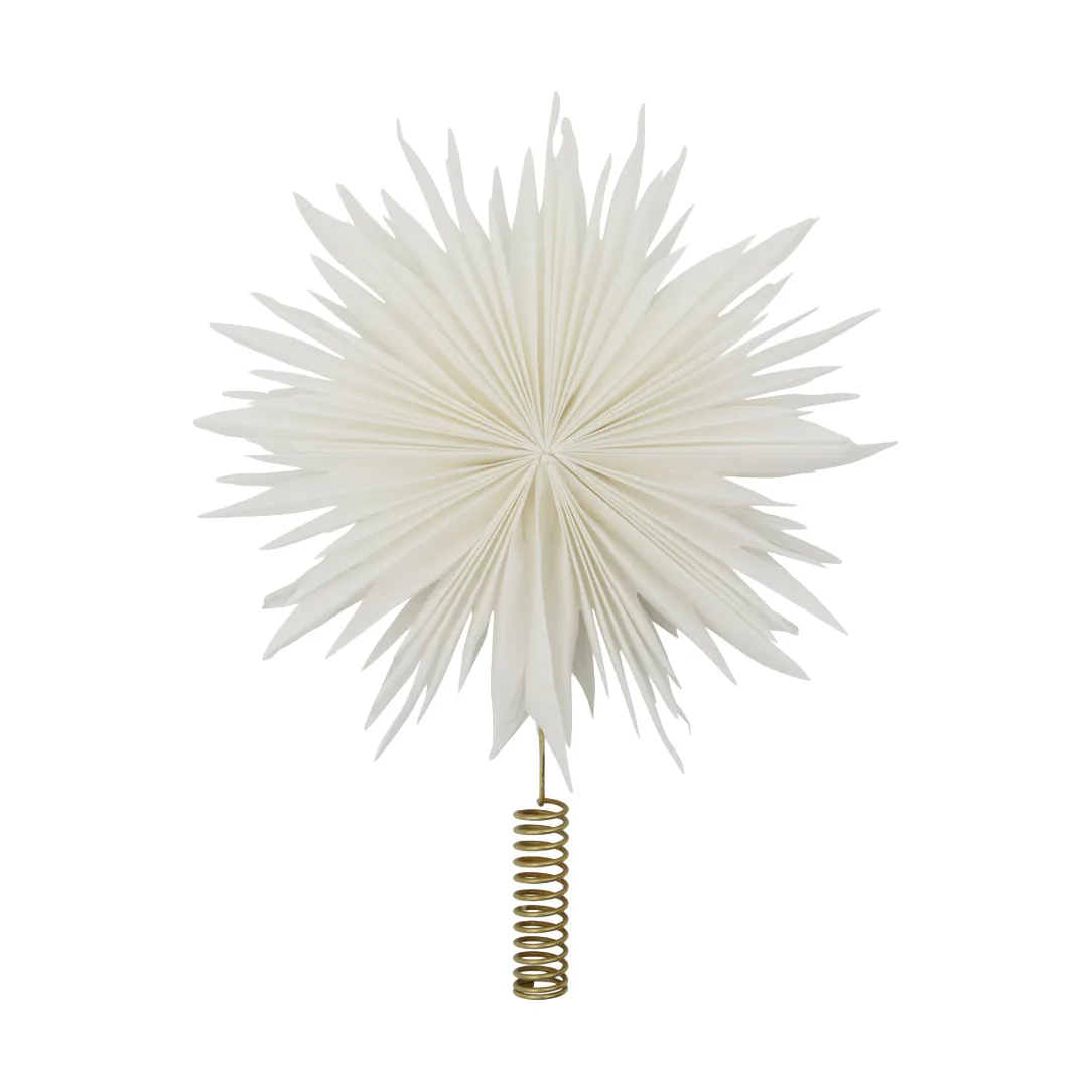 Gant toppstjärna Ø28 cm, Vit House Doctor