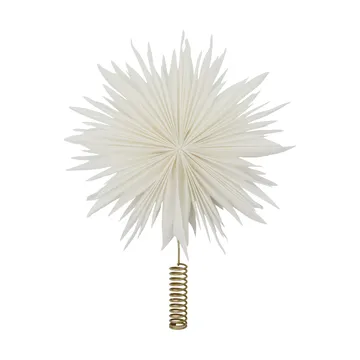 Gant toppstjärna Ø28 cm - Vit - House Doctor