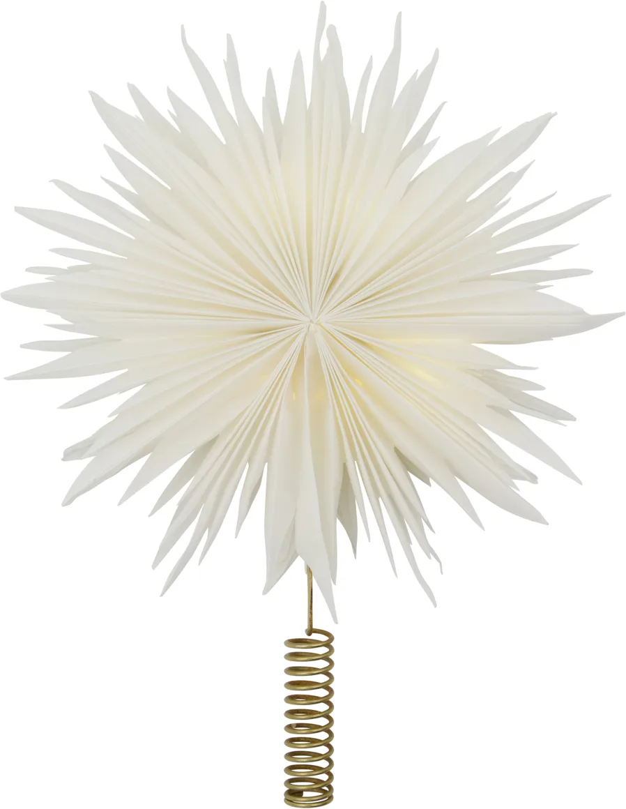 Gant toppstjärna Ø28 cm, Vit House Doctor