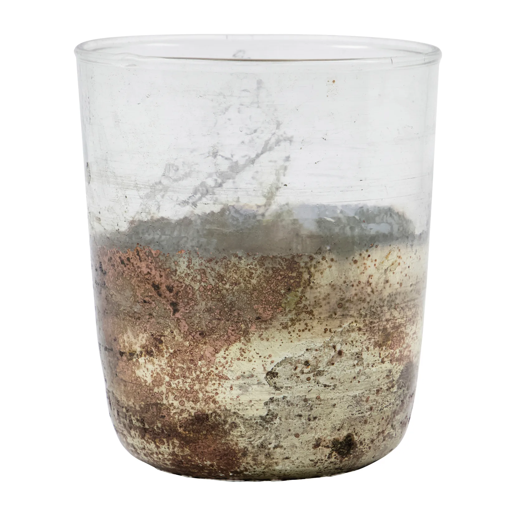 Gem värmeljushållare Ø9 cm, Clear-grey House Doctor