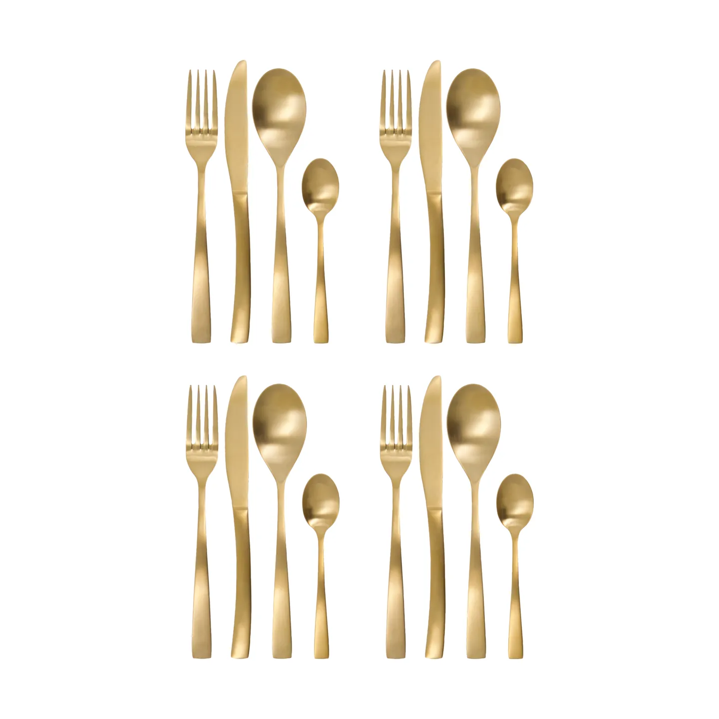 Golden bestickset 16 delar, Gyllene House Doctor