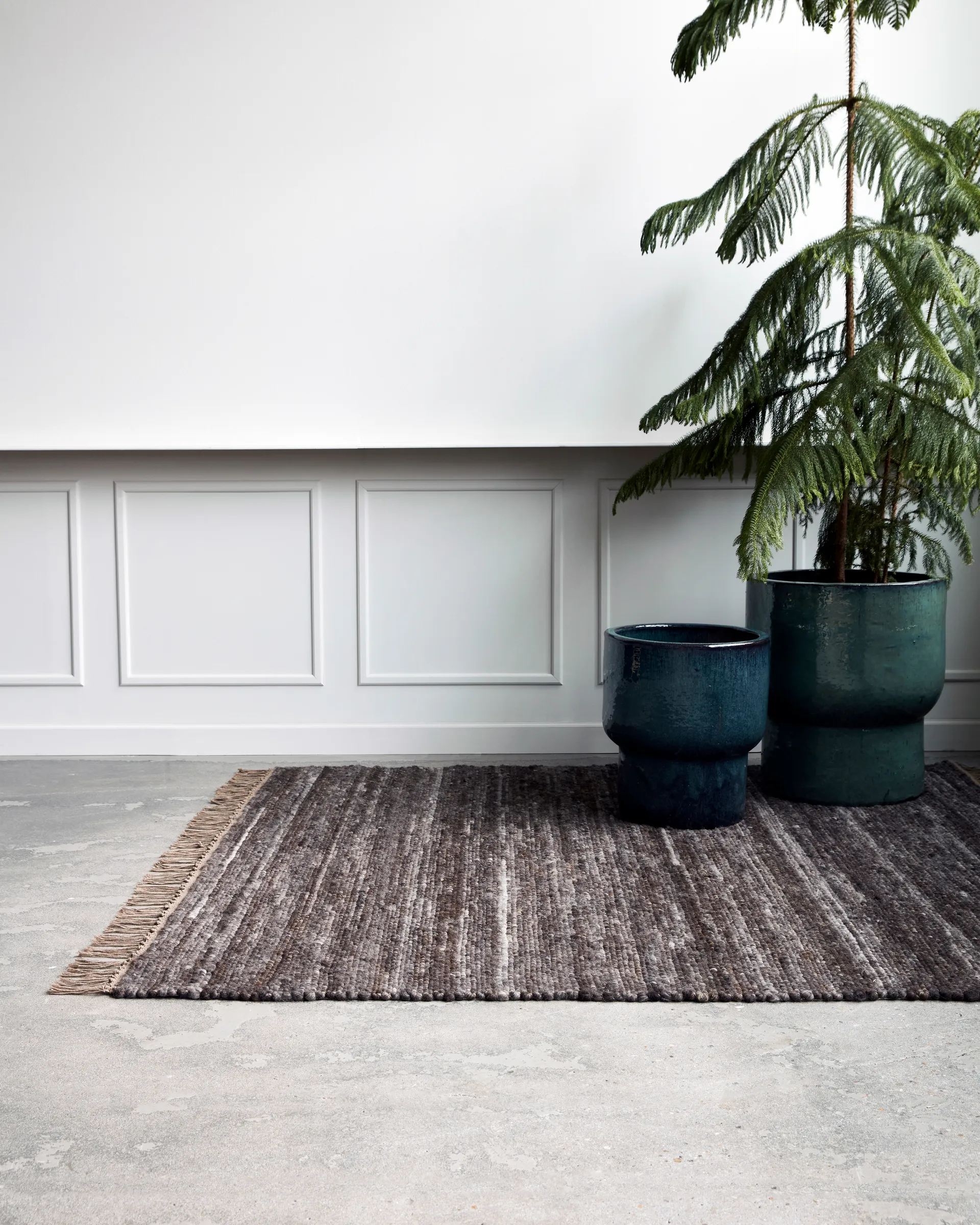 Hafi matta 180x180 cm, Brun House Doctor