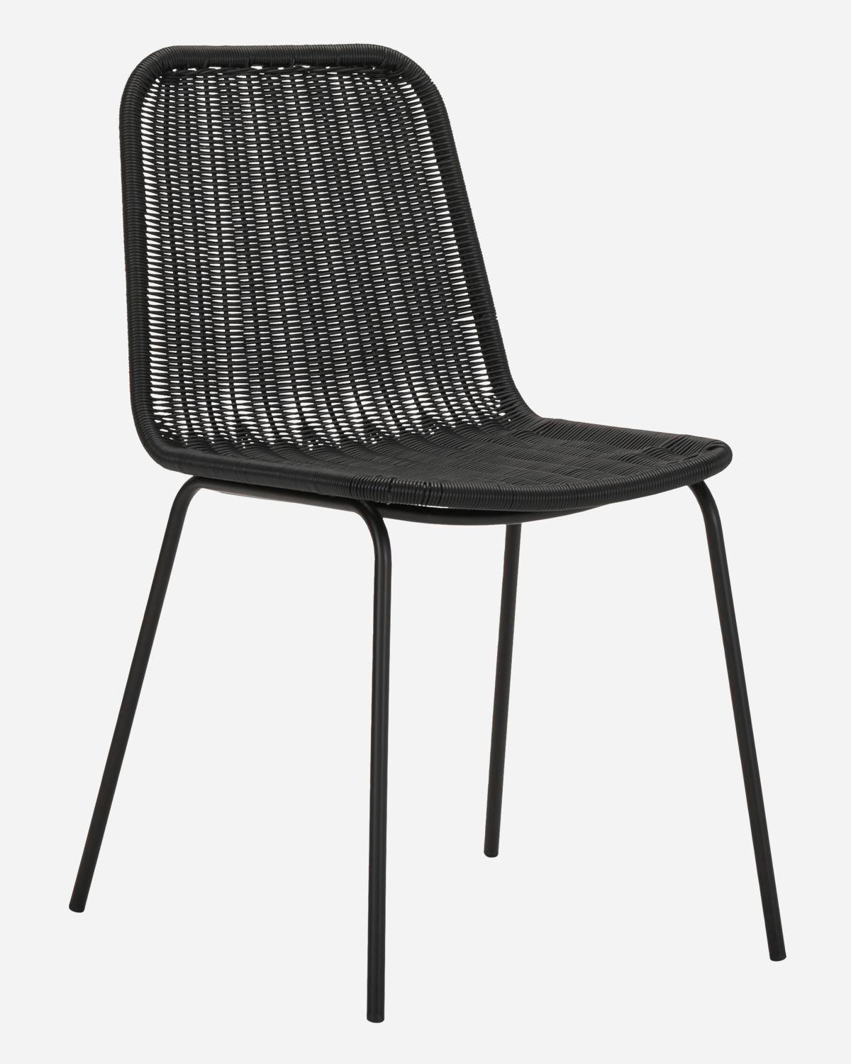 House Doctor Hapur matbordsstol Svart | Skandinavisk Design | Stolar | Svart