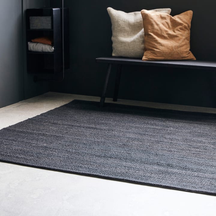 Hempi matta 180x180 cm - Svart - House Doctor