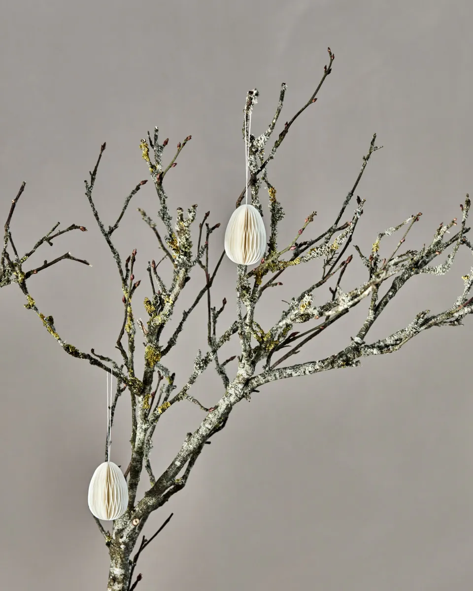 Honeycomb påskägg 6-pack, Off-white House Doctor