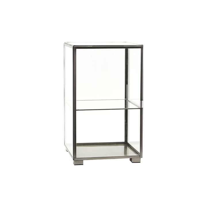 House Doctor displayskåp 25x41 cm, Glas med zinkfinish House Doctor