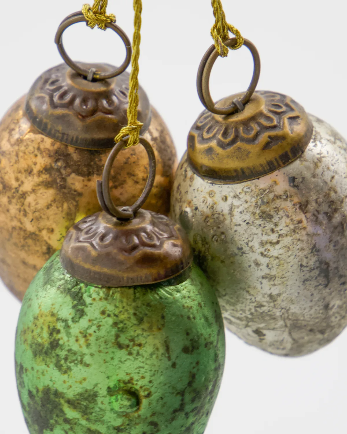 House Doctor egg påskhängen 12 delar, Grön, Rosa, Off-white House Doctor