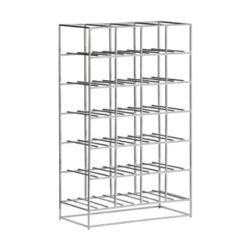 House Doctor vinställ 24 flaskor 41x67 cm - Silver finish - House Doctor