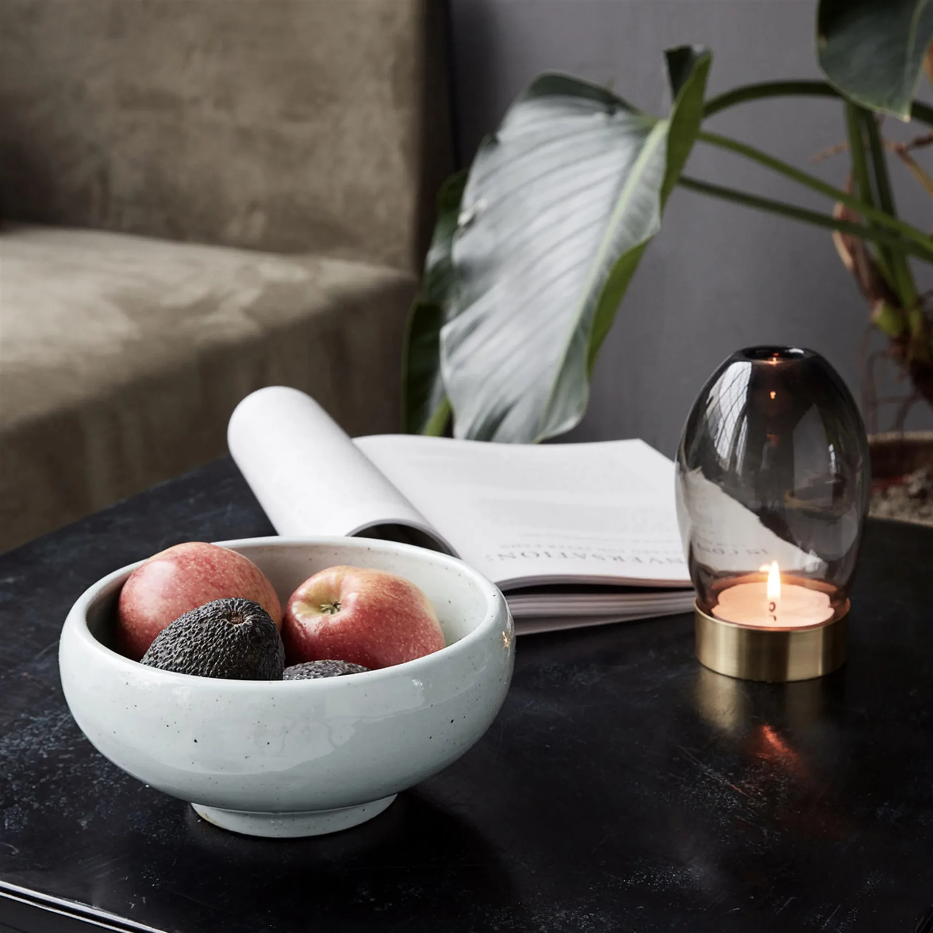 Ivory serveringsskål, 19 cm House Doctor