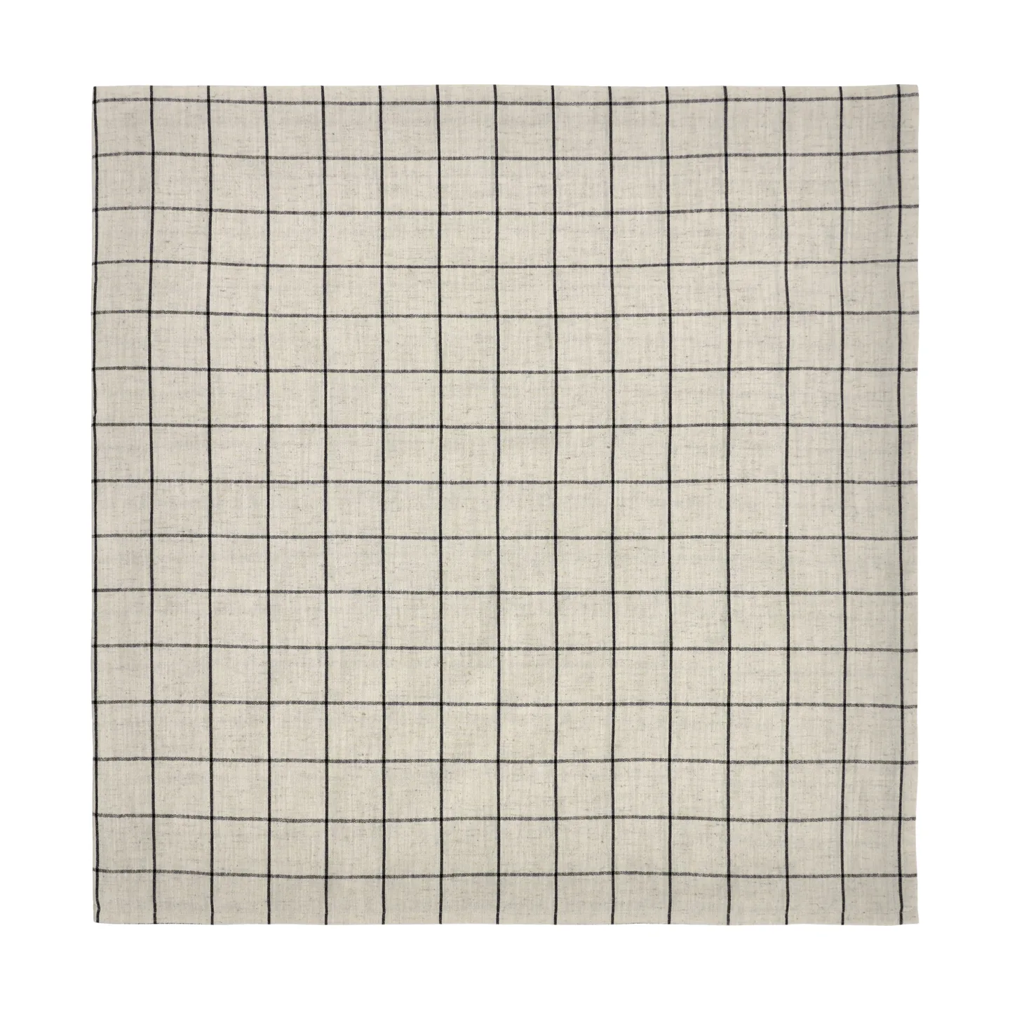 Join bordsduk 150x150 cm, Svart-off white House Doctor