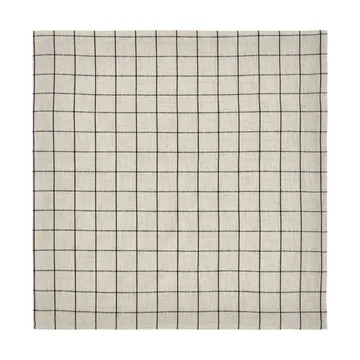 Join bordsduk 150x150 cm - Svart-off white - House Doctor