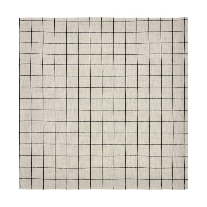 Join bordsduk 150x150 cm - Svart-off white - House Doctor
