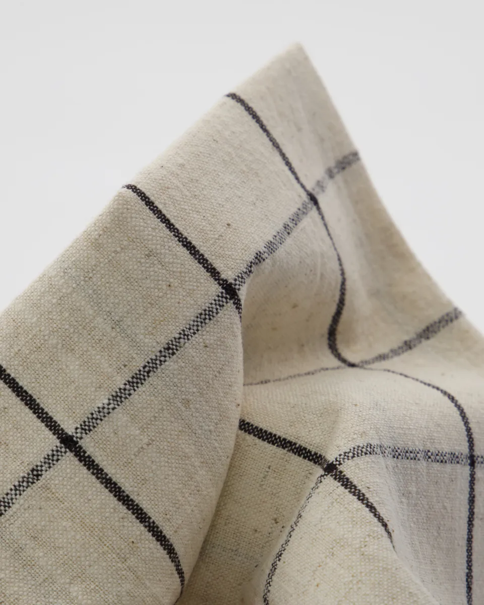 Join löpare 40x140 cm, Svart-off white House Doctor