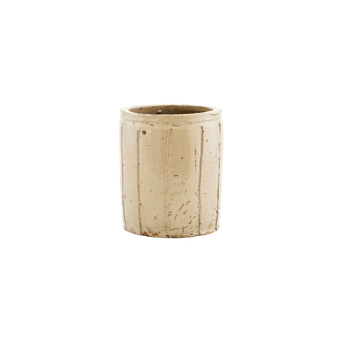 House Doctor Julian kruka 12x14 cm Beige | Skandinavisk Design | Krukor | Beige