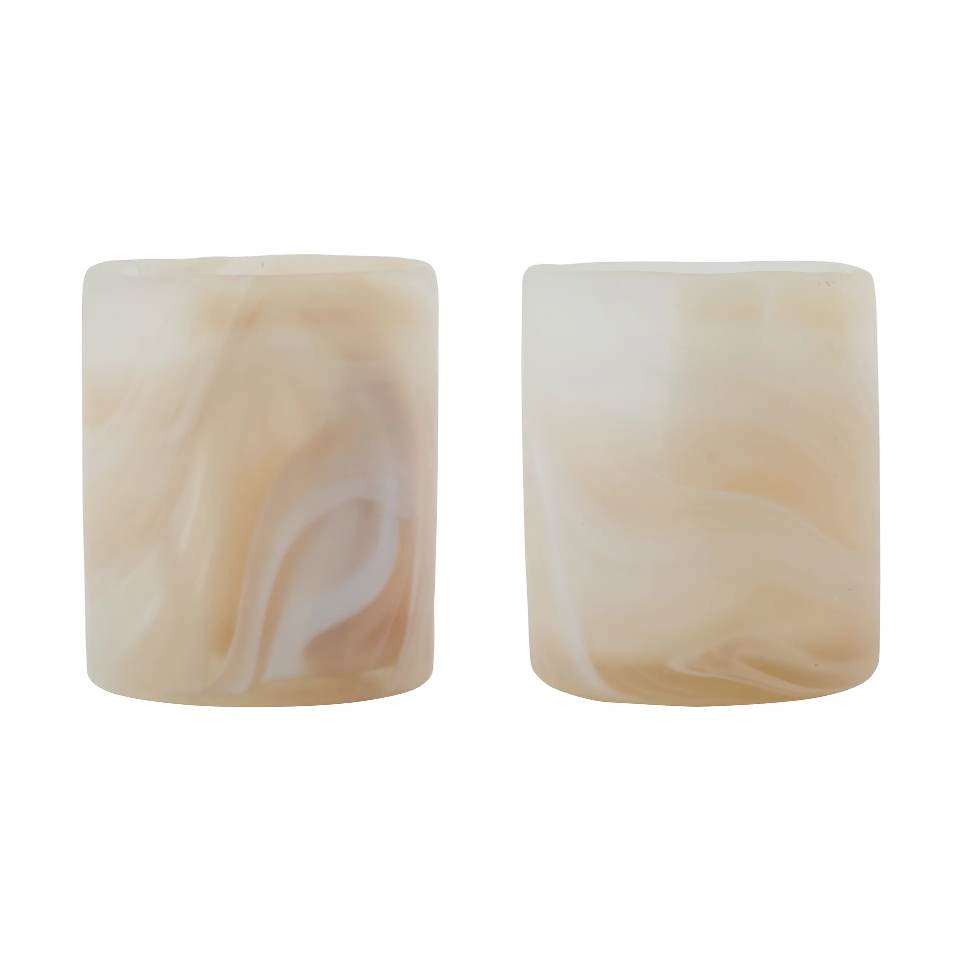 Kae värmeljushållare Ø7x8 cm, Beige House Doctor