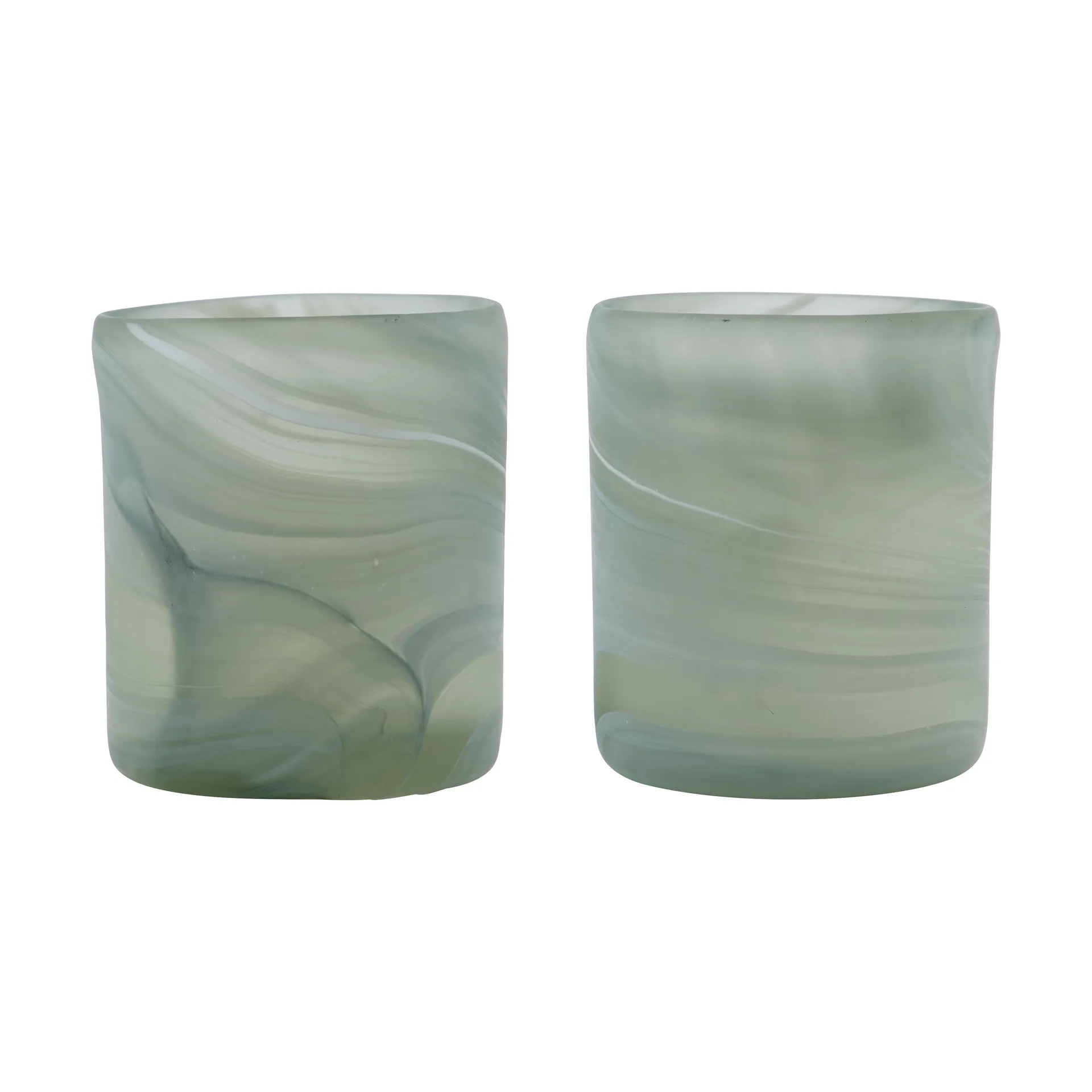 Kae värmeljushållare Ø7x8 cm, Grå House Doctor