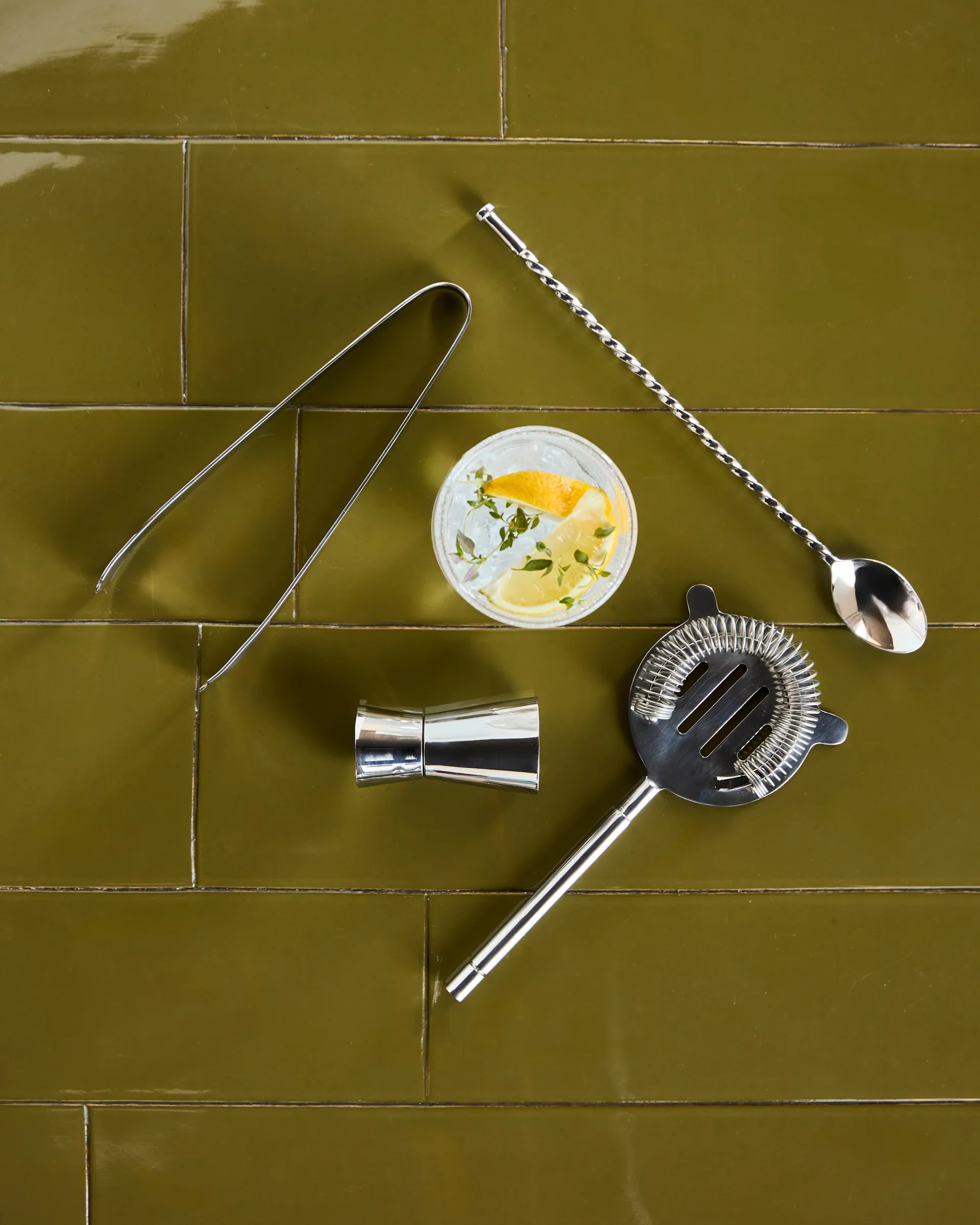 Kett barset 4 delar, Silver finish House Doctor