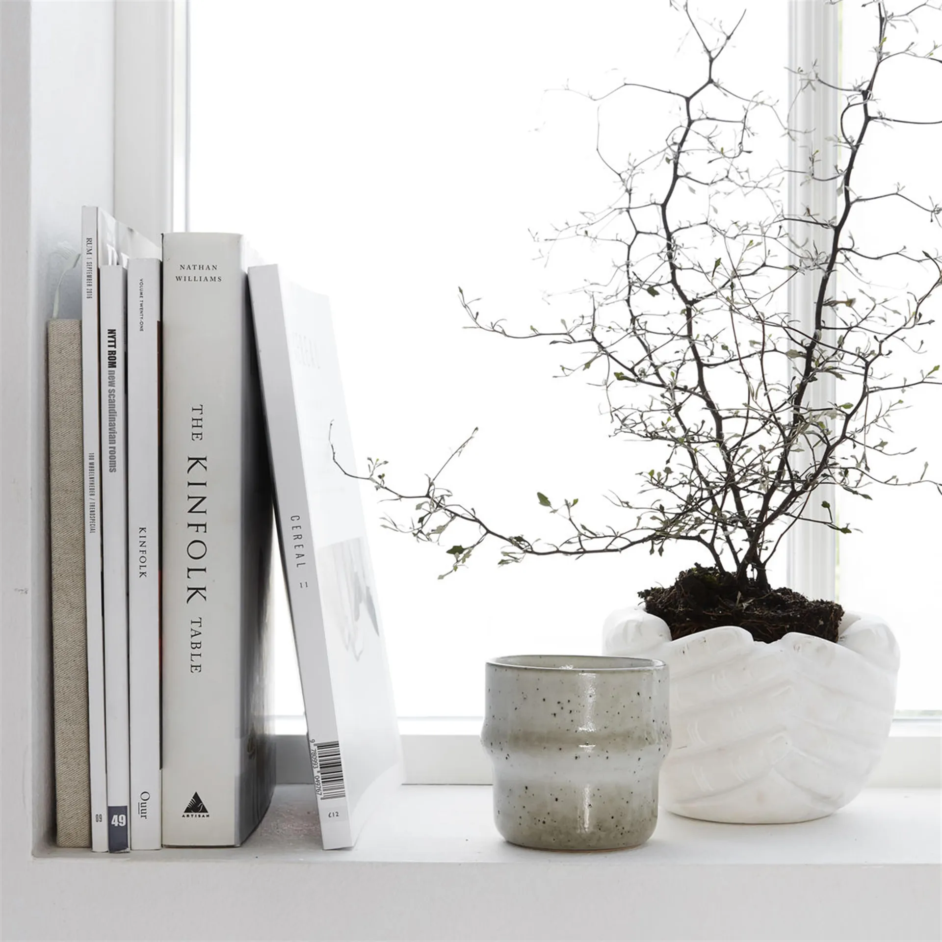 Lake mugg grå, 8,3 cm House Doctor