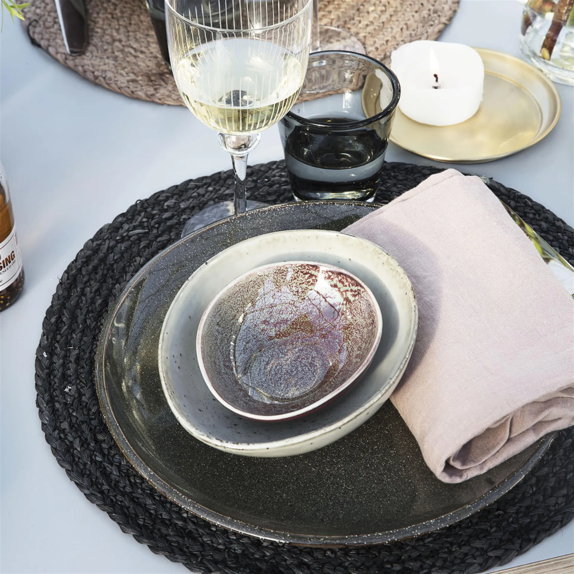 Lake tallrik grön, 27 cm House Doctor