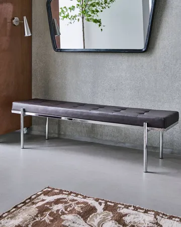 Lao bänk - Mullbär-krom, 160 cm - House Doctor