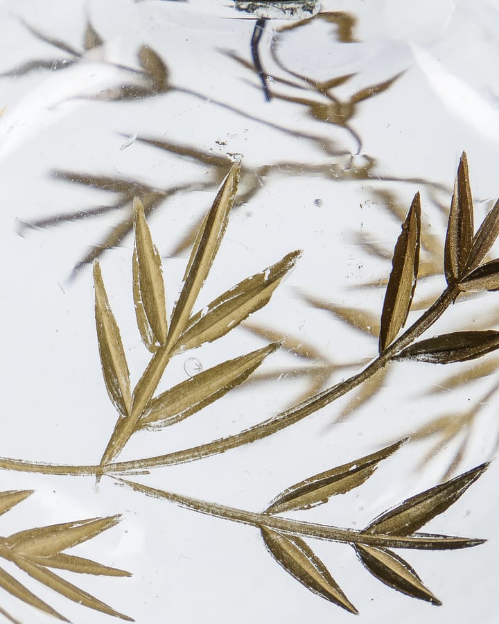 Leaf julgranskula Ø7,5 cm 4-pack, Klar-guld House Doctor