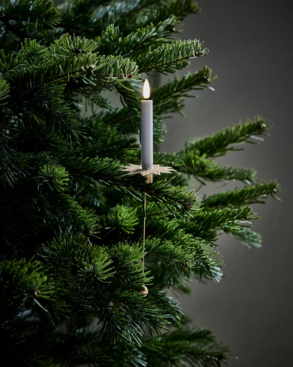 Leaves ljusstake 4-pack, Antik mässingsfärg House Doctor