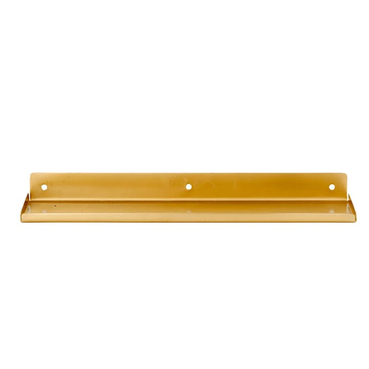 Ledge hylla 43 cm, mässing House Doctor