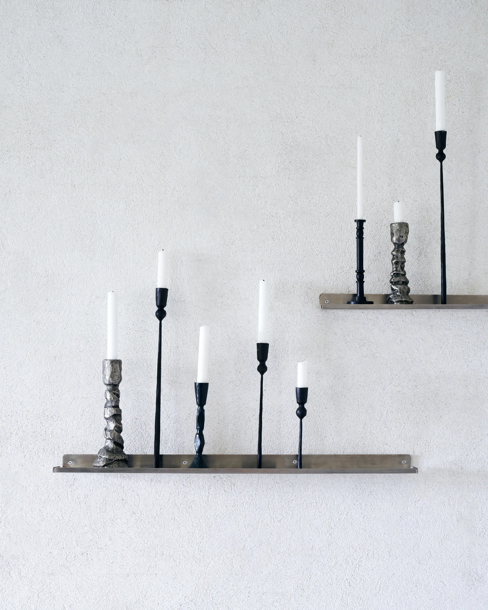 Ledge hylla 80 cm, Borstat silver House Doctor