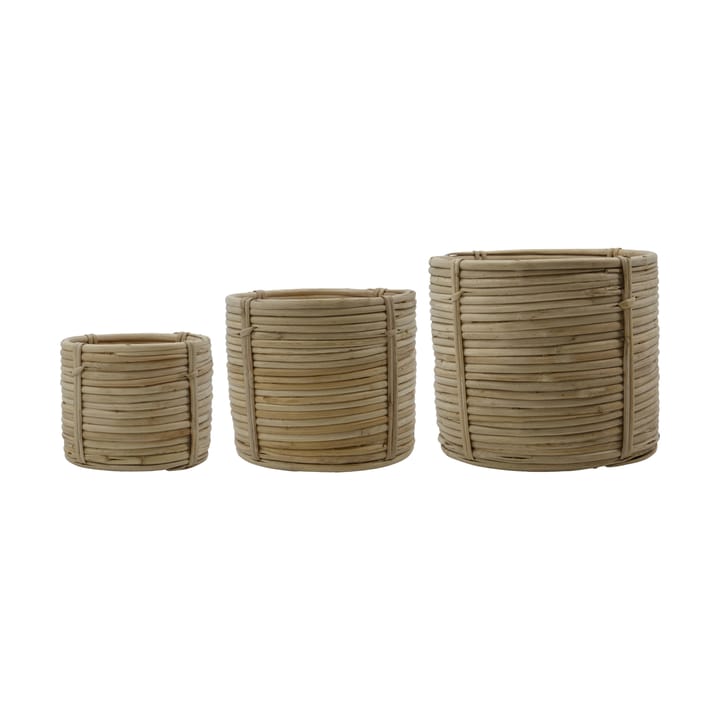 Linder korgar 3 delar - Natur - House Doctor