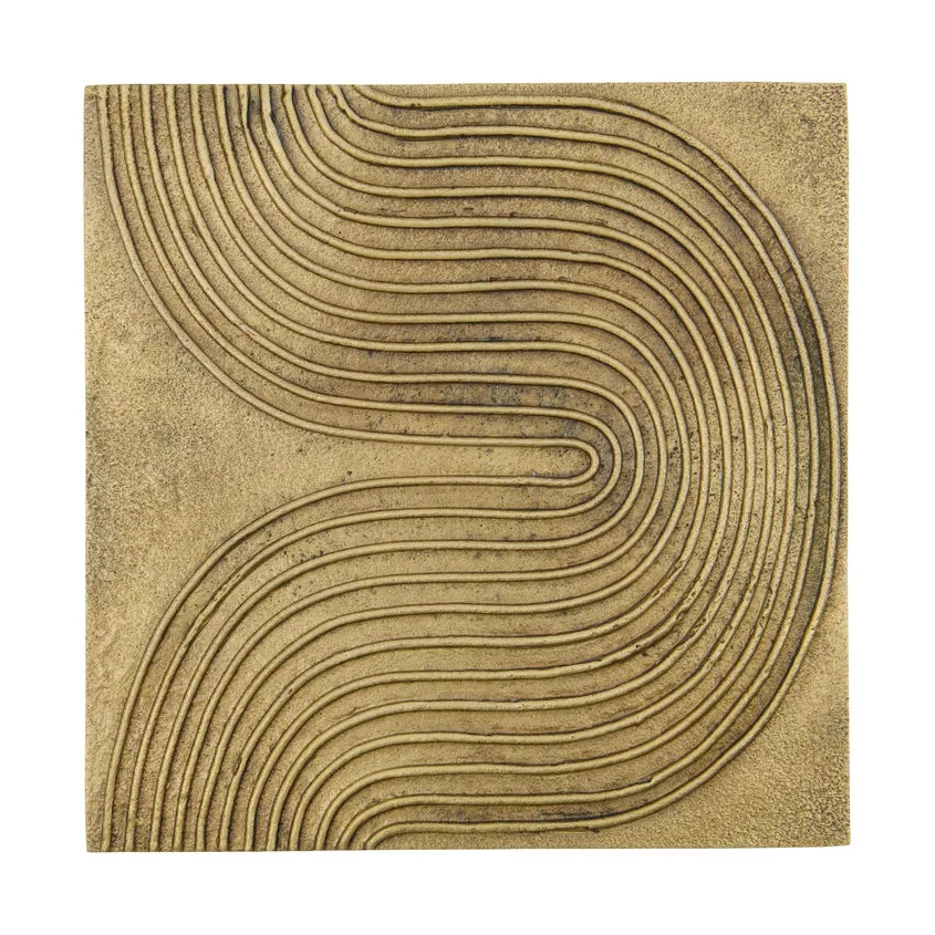 List väggkonst 4-pack, Antik mässing House Doctor