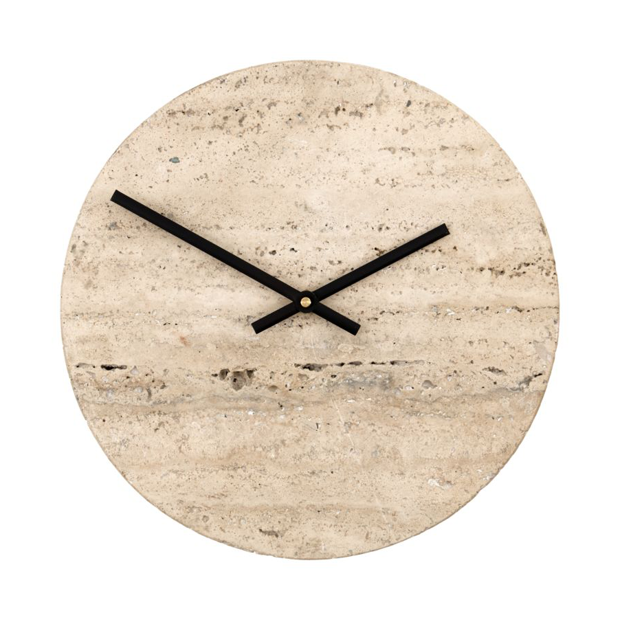 House Doctor Loko klocka Travertine | Skandinavisk Design | Väggklockor | Beige