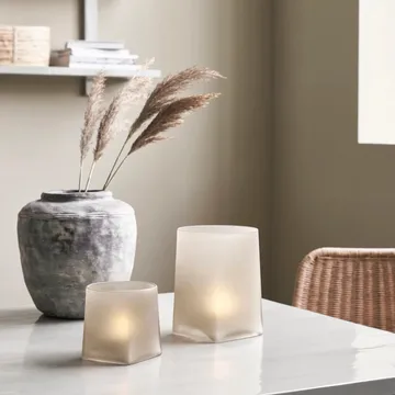 Made ljuslykta ljusbrun - 12 cm - House Doctor