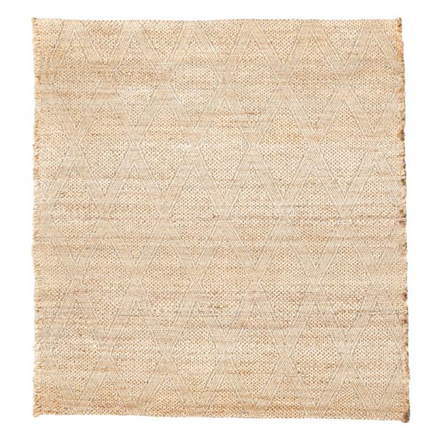 House Doctor Mara matta 180x180 cm Nude | Skandinavisk Design | Jutemattor | Beige
