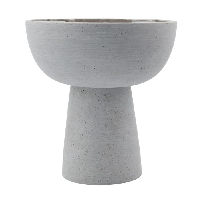 House Doctor Marb ljusstake 20 cm Betong | Skandinavisk Design | Ljusstakar | Grå