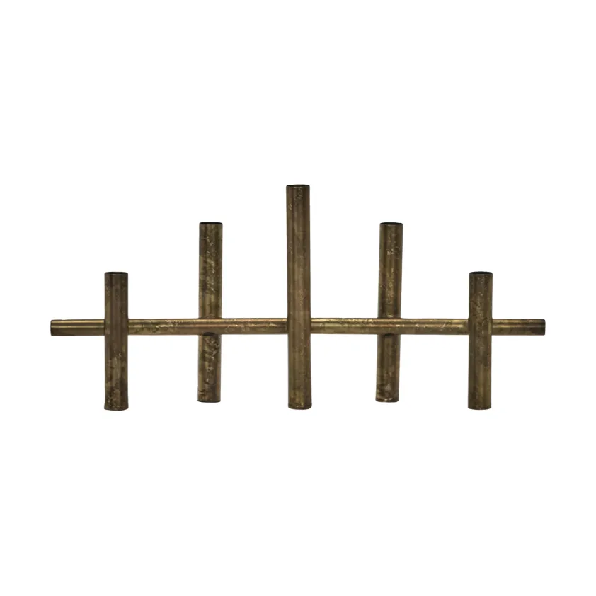 Maxi ljusstake 45 cm, Antik mässingsfärg House Doctor